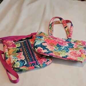 Vera Bradley Superbloom Lot Of 2